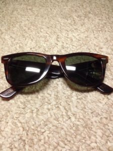 Vintage Wayfarer-style sunglasses