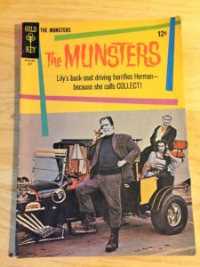 1965 Gold Key "Munsters" comic book-Value-$60
