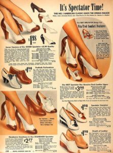 1940's Spectator ladies shoe ad