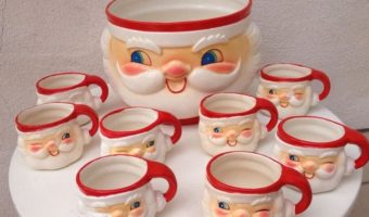 Valuable Mid-Century Kitschy Holt-Howard Ceramicware Christmas Collectibles