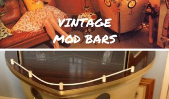 Ten Ultra Cool Mid-Century Household Cocktail Bars!