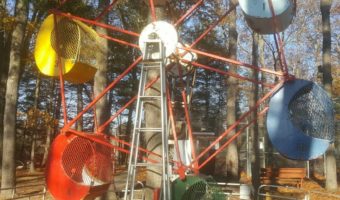 Nostalgic Amusement Park Ride Yard Art, And Rekindling Fun Memories!