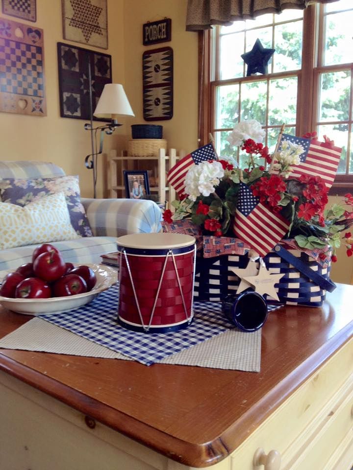 Longaberger Patriot Baskets and Products